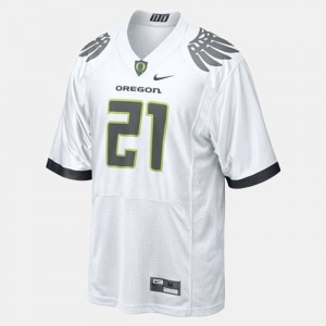 College Football Youth #21 LaMichael James Oregon Jersey White