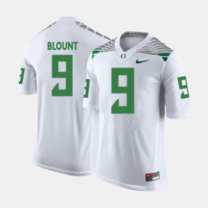 White LeGarrette Blount Oregon Jersey For Men's College Football #9