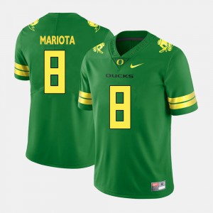 Green #8 For Men Marcus Mariota Oregon Jersey College Football