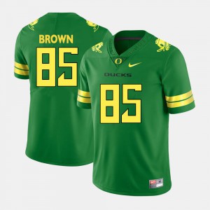College Football Pharaoh Brown Oregon Jersey Green #85 For Men's