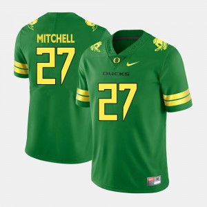 College Football #27 Terrance Mitchell Oregon Jersey For Men Green