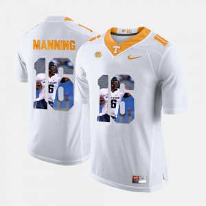 Pictorial Fashion White #16 Men Peyton Manning UT Jersey