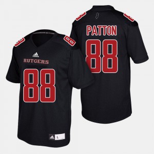 Andre Patton Rutgers Jersey Men's #88 College Football Black
