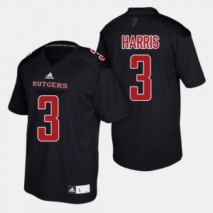 Black College Football Jawuan Harris Rutgers Jersey For Men's #3