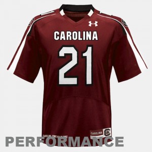 Red Marcus Lattimore South Carolina Jersey #21 For Men's College Football
