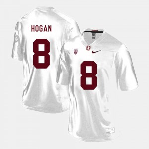 Kevin Hogan Stanford Jersey White For Men's #8 College Football