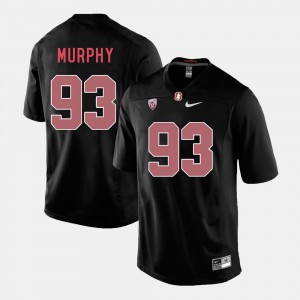 College Football #93 Trent Murphy Stanford Jersey Black For Men's