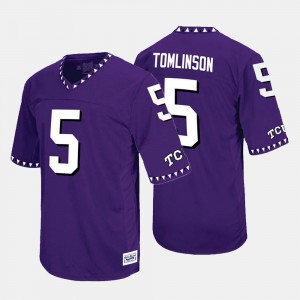 LaDainian Tomlinson TCU Jersey Throwback Purple For Men's #5
