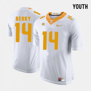 #14 White Eric Berry UT Jersey Youth(Kids) College Football