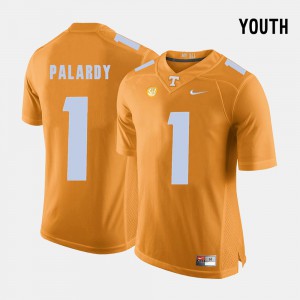 #1 Michael Palardy UT Jersey Orange Youth College Football