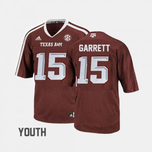 College Football Myles Garrett Texas A&M Jersey #15 Red Youth