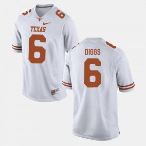 White College Football #6 Quandre Diggs Texas Jersey Men's