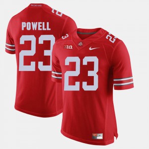 For Men Alumni Football Game Scarlet #23 Tyvis Powell OSU Jersey