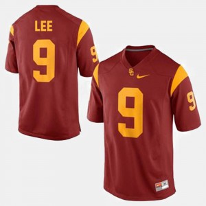 College Football Marqise Lee USC Jersey Red #9 For Men