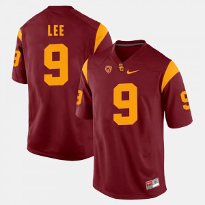 Pac-12 Game Marqise Lee USC Jersey #9 For Men Red