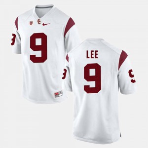 White Men Marqise Lee USC Jersey Pac-12 Game #9