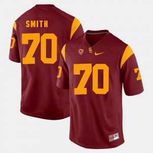 Pac-12 Game Red Tyron Smith USC Jersey Men #70