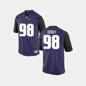 Will Dissly Washington Jersey Purple Mens #98 College Football