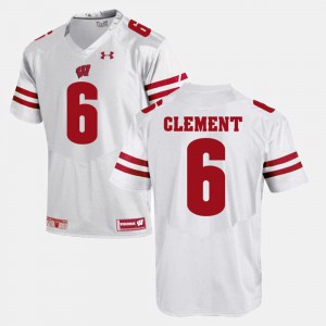 Corey Clement Wisconsin Jersey Mens #6 Alumni Football Game White