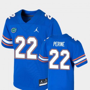 Lamical Perine Gators Jersey Royal #22 Youth(Kids) Game College Football