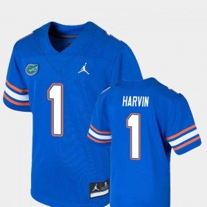 Percy Harvin Gators Jersey Youth #1 Royal College Football Game