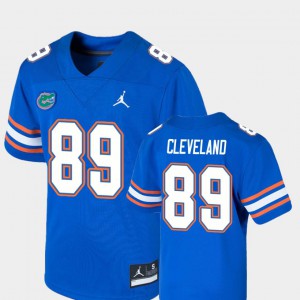 Tyrie Cleveland Gators Jersey Game Youth #89 Royal College Football