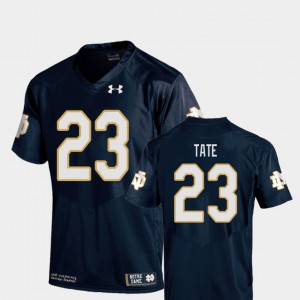 Navy Golden Tate Notre Dame Jersey #23 Replica For Kids College Football