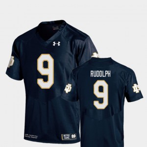 Navy College Football #9 Kyle Rudolph Notre Dame Jersey Youth Replica
