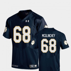 College Football Kids Replica #68 Navy Mike McGlinchey Notre Dame Jersey